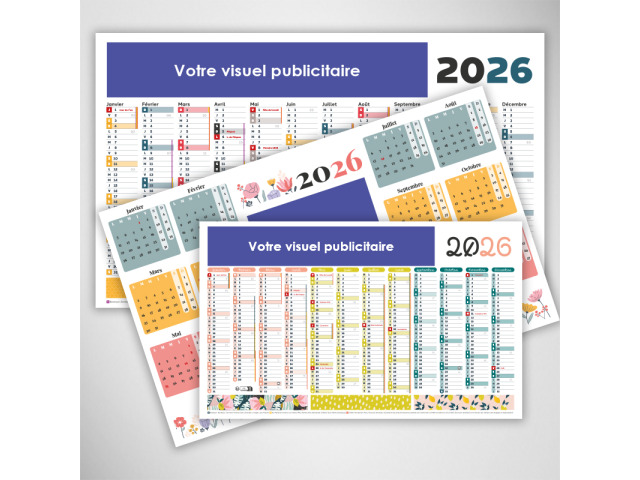 Calendriers carton