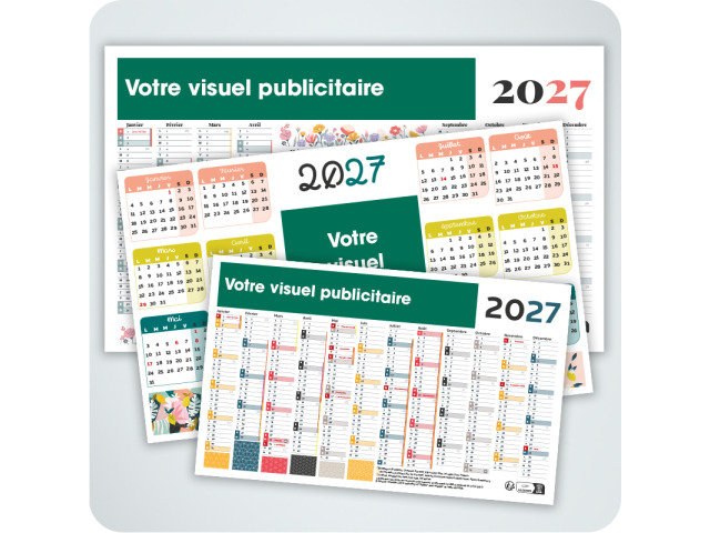 Calendriers carton