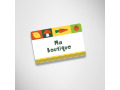 Cartes commerciales Carton Recto seul