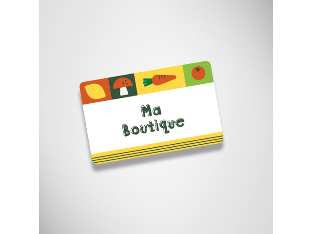 Cartes commerciales Carton