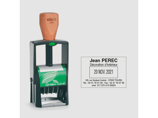 Dateur métal 45x30mm