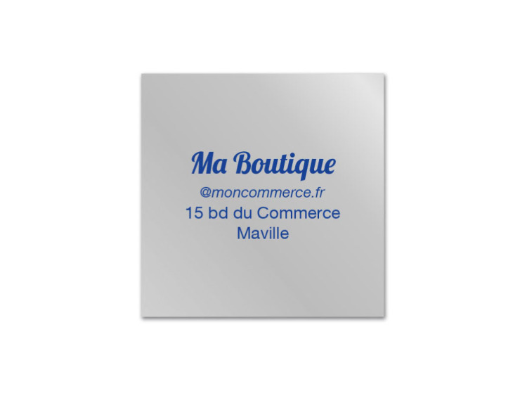 Forme Carr&eacute;e 1
