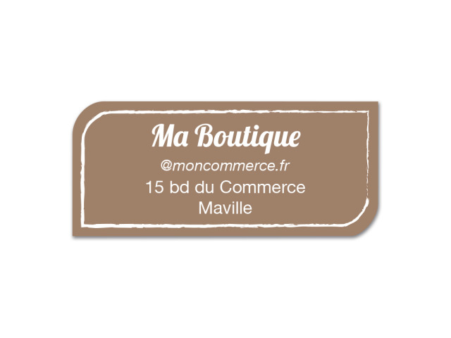 Forme rectangle  coins arrondis