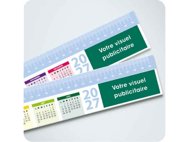 Règles calendriers 30 cm